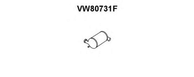 VENEPORTE vw80731f -  Сажевый / частичный фильтр, система выхлопа ОГ