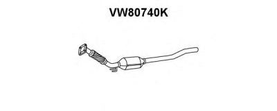 VENEPORTE vw80740k - Катализатор