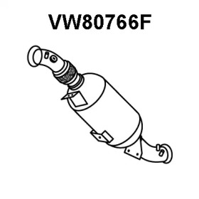 VENEPORTE vw80766f -  Сажевый / частичный фильтр, система выхлопа ОГ