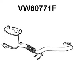 VENEPORTE vw80771f -  Сажевый / частичный фильтр, система выхлопа ОГ