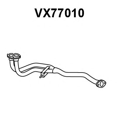 VENEPORTE vx77010 -  Труба выхлопного газа