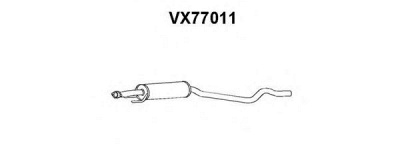 VENEPORTE vx77011 -  Предглушитель выхлопных газов