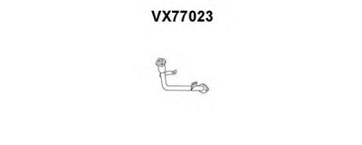 VENEPORTE vx77023 -  Труба выхлопного газа