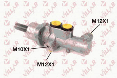 VILLAR 6212306 -  Главный тормозной цилиндр