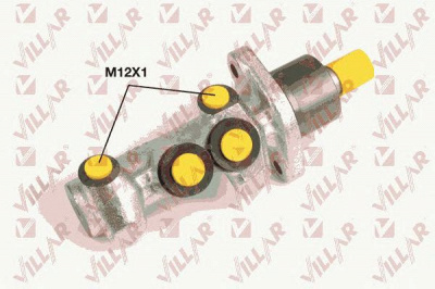 VILLAR 6212322 -  Главный тормозной цилиндр