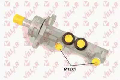 VILLAR 6212507 -  Главный тормозной цилиндр