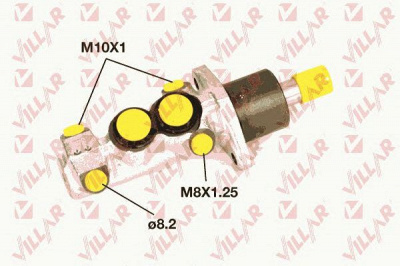 VILLAR 6212635 -  Главный тормозной цилиндр