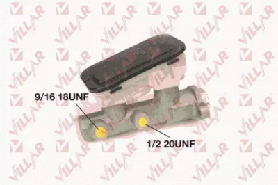 VILLAR 6212679 -  Главный тормозной цилиндр