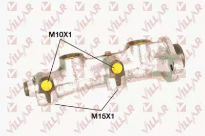 VILLAR 6212694 -  Главный тормозной цилиндр