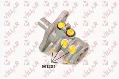 VILLAR 6212706 -  Главный тормозной цилиндр