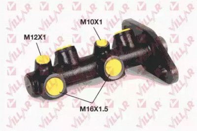 VILLAR 6212959 -  Главный тормозной цилиндр