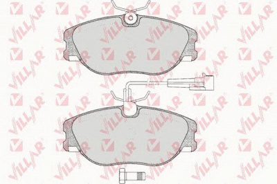 VILLAR 6260286 -  Комплект тормозных колодок, дисковый тормоз