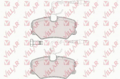 VILLAR 6260636 -  Комплект тормозных колодок, дисковый тормоз