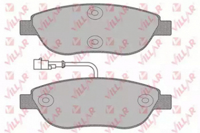 VILLAR 6261268 -  Комплект тормозных колодок, дисковый тормоз
