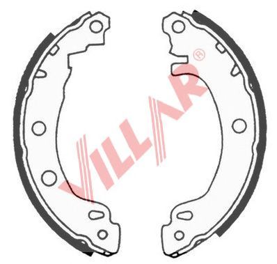 VILLAR 6290646 -  Комплект тормозных колодок