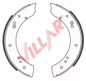 VILLAR 6290677 -  Комплект тормозных колодок
