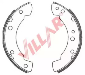 VILLAR 6290725 -  Комплект тормозных колодок