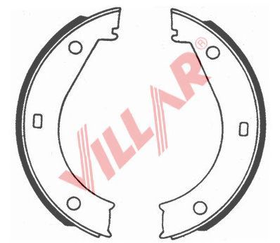 VILLAR 6290731 -  Комплект тормозных колодок, стояночная тормозная система