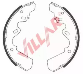 VILLAR 6290745 -  Комплект тормозных колодок