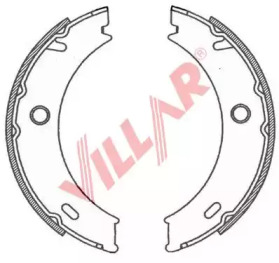 VILLAR 6290789 -  Комплект тормозных колодок, стояночная тормозная система