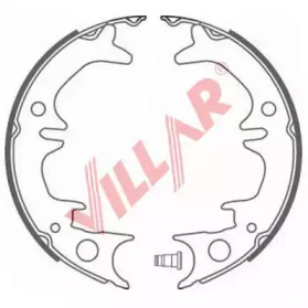 VILLAR 6290833 -  Комплект тормозных колодок, стояночная тормозная система