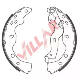 VILLAR 6290862 -  Комплект тормозных колодок