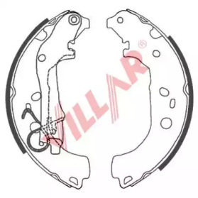VILLAR 6290873 -  Комплект тормозных колодок