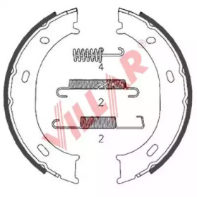 VILLAR 6290874 -  Комплект тормозных колодок, стояночная тормозная система