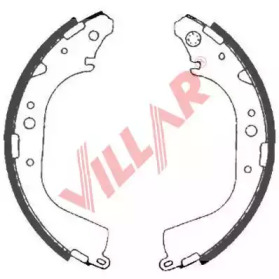 VILLAR 6290892 -  Комплект тормозных колодок