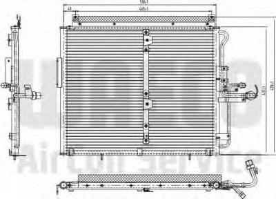 WAECO 8880400001 -  Конденсатор, кондиционер