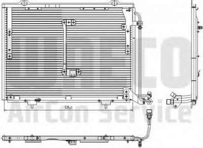 WAECO 8880400005 -  Конденсатор, кондиционер
