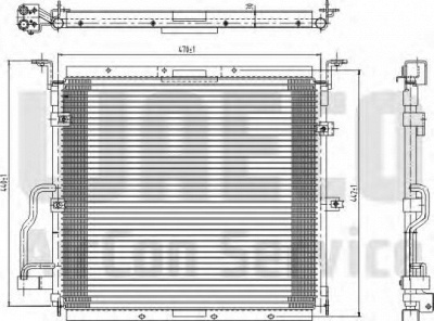 WAECO 8880400008 -  Конденсатор, кондиционер