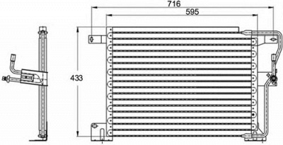 WAECO 8880400045 -  Конденсатор, кондиционер