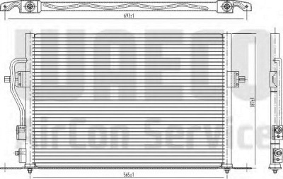 WAECO 8880400068 - Конденсатор, кондиционер