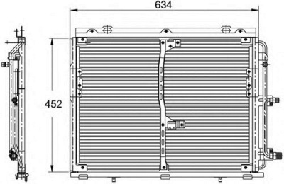 WAECO 8880400079 -  Конденсатор, кондиционер