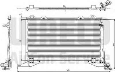 WAECO 8880400200 -  Конденсатор, кондиционер