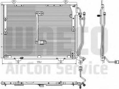 WAECO 8880400209 -  Конденсатор, кондиционер