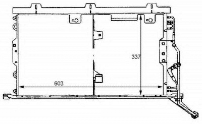 WAECO 8880400288 -  Конденсатор, кондиционер