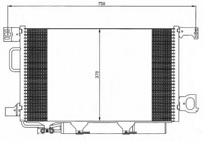 WAECO 8880400352 -  Конденсатор, кондиционер