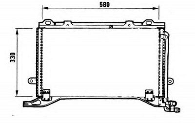 WAECO 8880400353 -  Конденсатор, кондиционер
