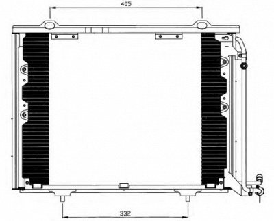 WAECO 8880400354 -  Конденсатор, кондиционер