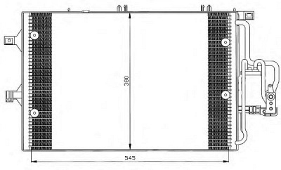 WAECO 8880400358 -  Конденсатор, кондиционер