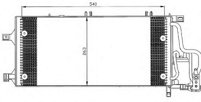 WAECO 8880400361 -  Конденсатор, кондиционер