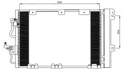 WAECO 8880400364 -  Конденсатор, кондиционер