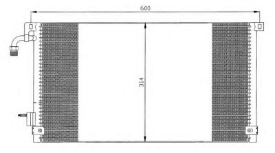 WAECO 8880400368 -  Конденсатор, кондиционер