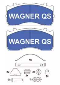 WAGNER 2911504950 -  Комплект тормозных колодок, дисковый тормоз