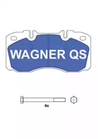 WAGNER 2912204960 -  Комплект тормозных колодок, дисковый тормоз