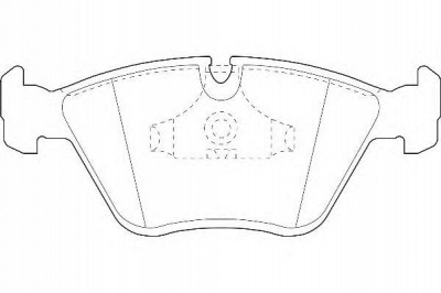 WAGNER wbp20968a -  Комплект тормозных колодок, дисковый тормоз