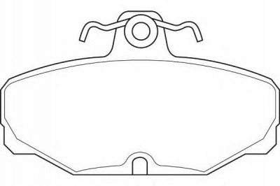 WAGNER wbp20981a -  Комплект тормозных колодок, дисковый тормоз