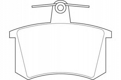 WAGNER wbp21144a -  Комплект тормозных колодок, дисковый тормоз